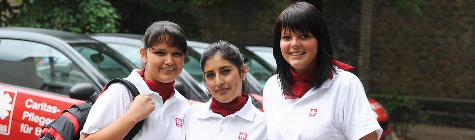 Caritas-Mitarbeiterinnen 