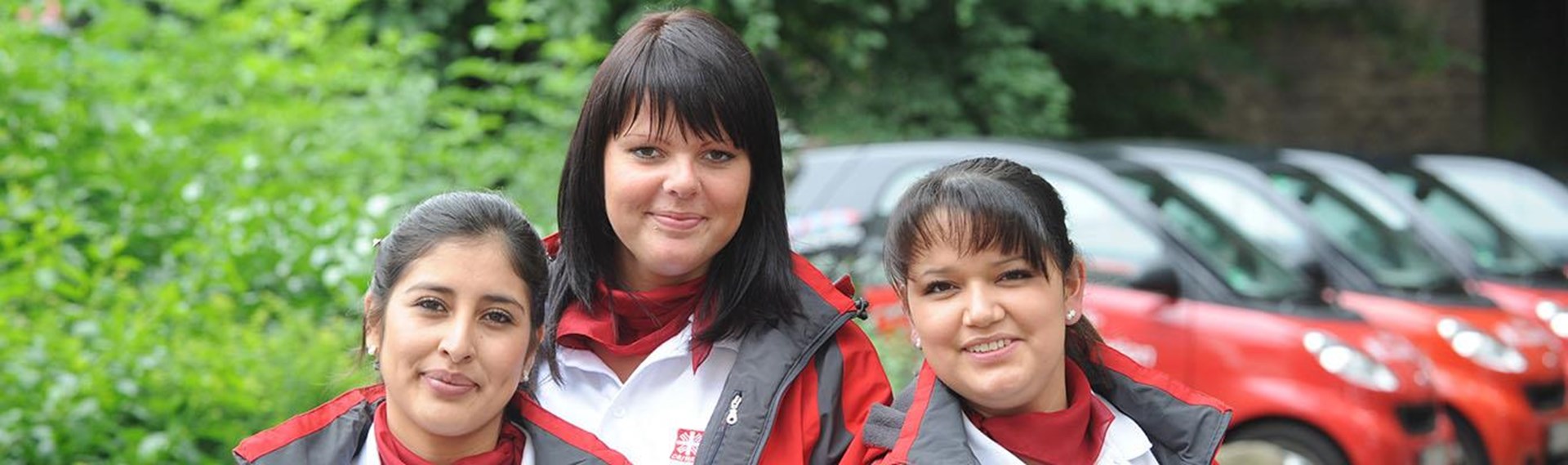 Caritas-Mitarbeiterinnen 