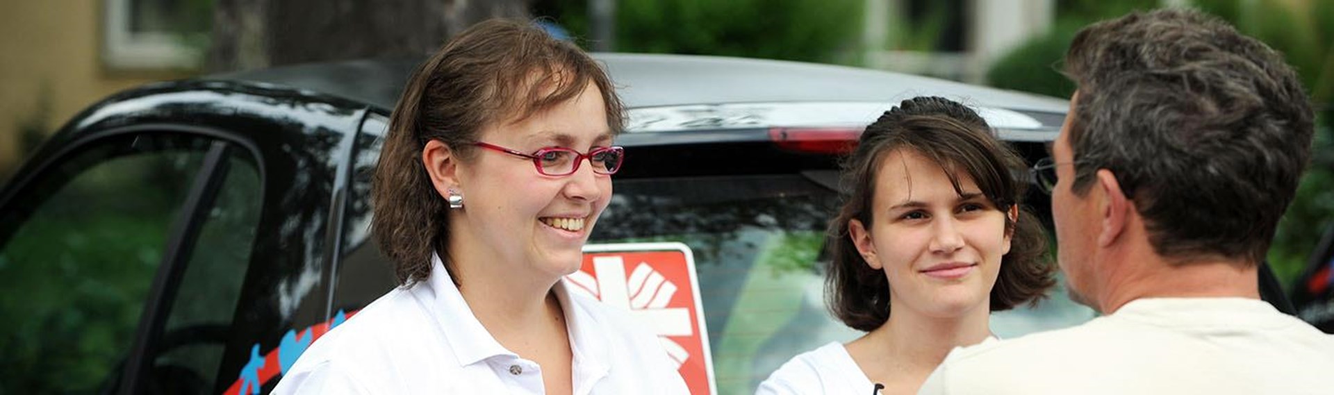 Caritas-Mitarbeiterinnen 