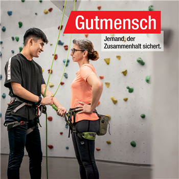Keyvisual Gutmensch Motiv Klettern - ohne Logo Keyvisual Gutmensch Motiv Klettern - ohne Logo