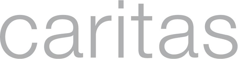 Schriftzug caritas im Erscheinungsbild