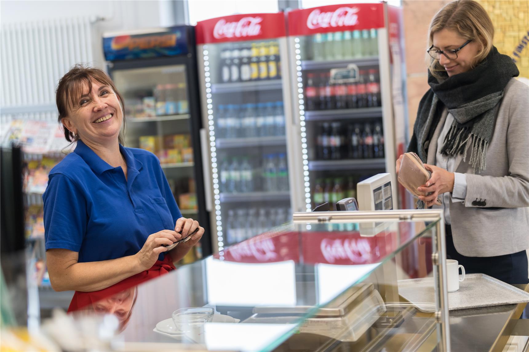 Hauswirtschaftliche Betriebsleiterin bei der Arbeit