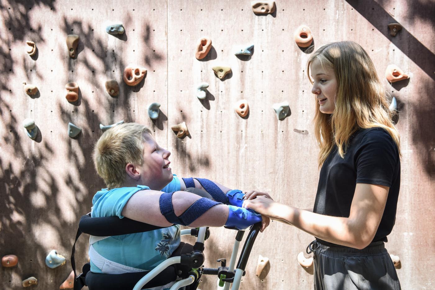 Heilpädagogin bei der Arbeit