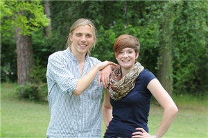 Freiwillige Zwei Freiwillige