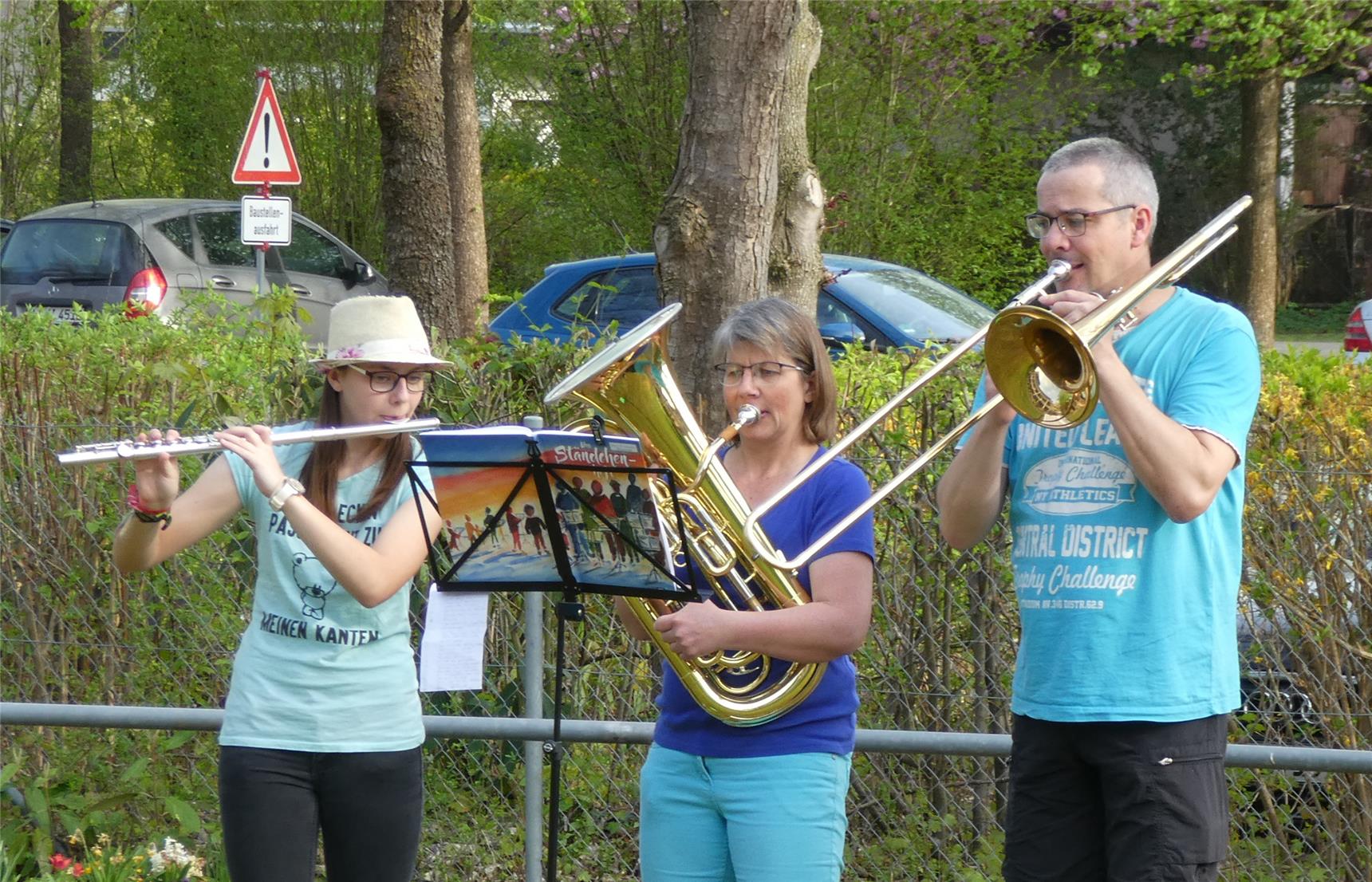 Caritas-Seniorenzentrum St. Hedwig Königsbrunn_Familie Kaiser vom Posaunenchor