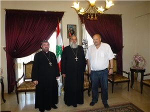 Empfang beim Patriarchen von Antiochien Empfang beim Patriarchen von Antiochien