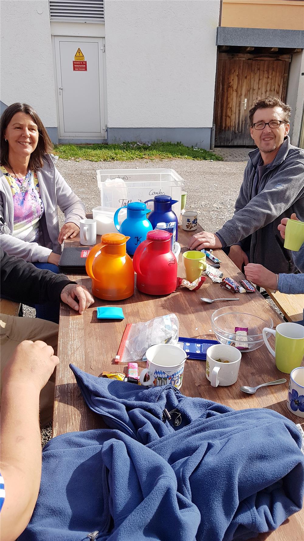 Maria Schmelz und Gerhard Zeck vom Drogenkontaktladen Talk Inn in Kempten