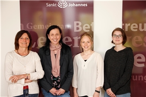 OBA St. Johannes-Stiftung Donauwörth Die Mitarbeiterinnen der Offenen Hilfen der Stiftung Sankt Johannes werden am Freitag, 3. Mai 2019, im Ried in Donauwörth, auf die Wohnungsnot von Menschen mit Behinderungen hinweisen.