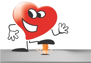 Rauchfrei - Mit Herz die Zigarette zerdrücken Rauchfrei - Mit Herz die Zigarette zerdrücken