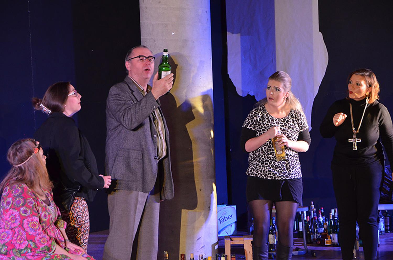 Bühnenszene aus dem Stück 