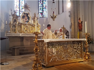 Ulrichsgottesdienst mit Direktor Magg und Vorgänger Zerrle Ulrichsgottesdienst mit Direktor Magg und Vorgänger Zerrle