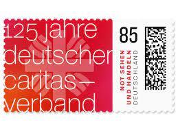 Briefmarke 125 Jahre Caritas
