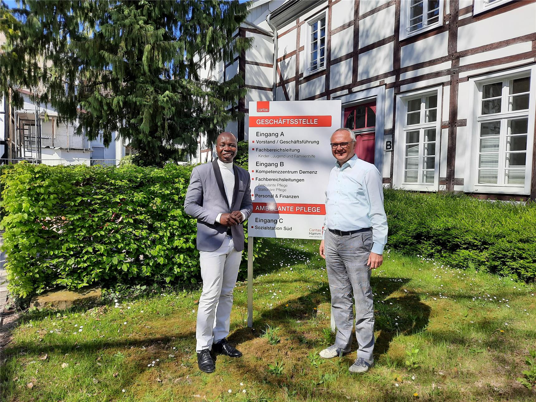 Nelli Soumaoro und Elmar Marx