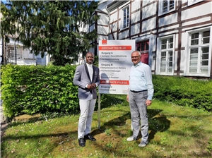 Nelli Soumaoro und Elmar Marx Nelli Soumaoro und Elmar Marx