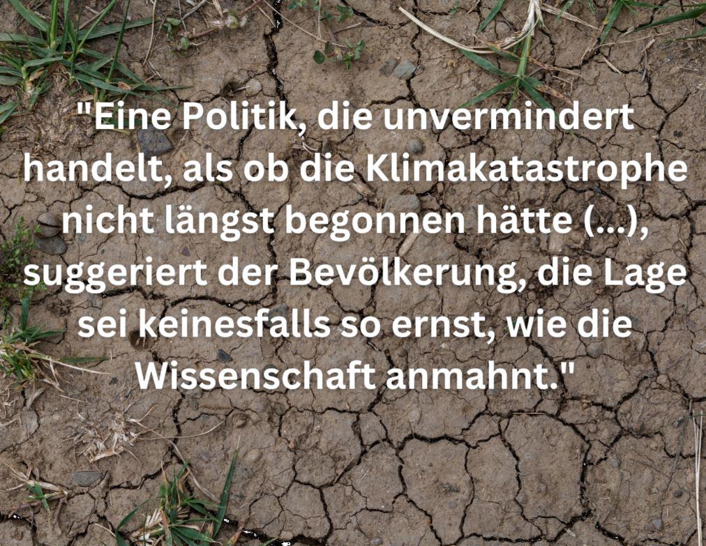 Klimaschutzforderung