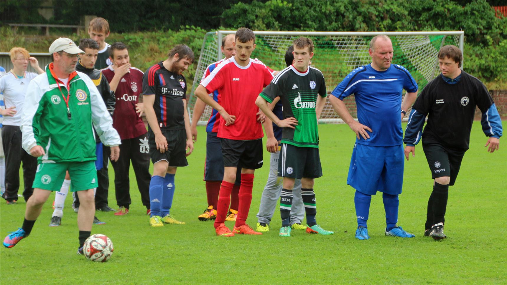 Eine Fußballmannschaft