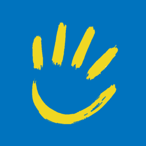 Die Grafik zeigt einen geschwungenen Halbkreis als Logo der Fernsehlotterie