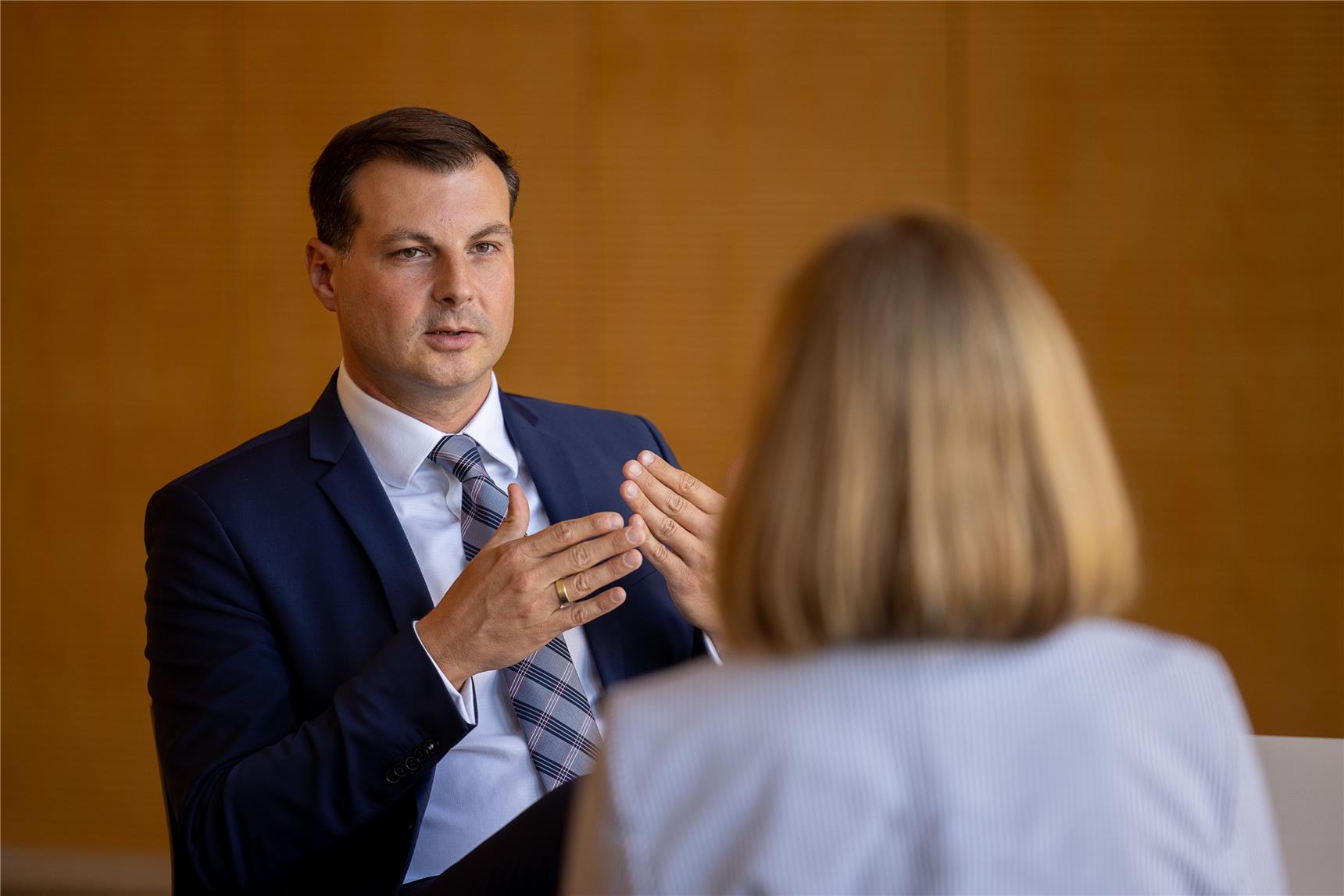 Dominique Hopfenzitz, Direktor der Caritas im Bistum Münster