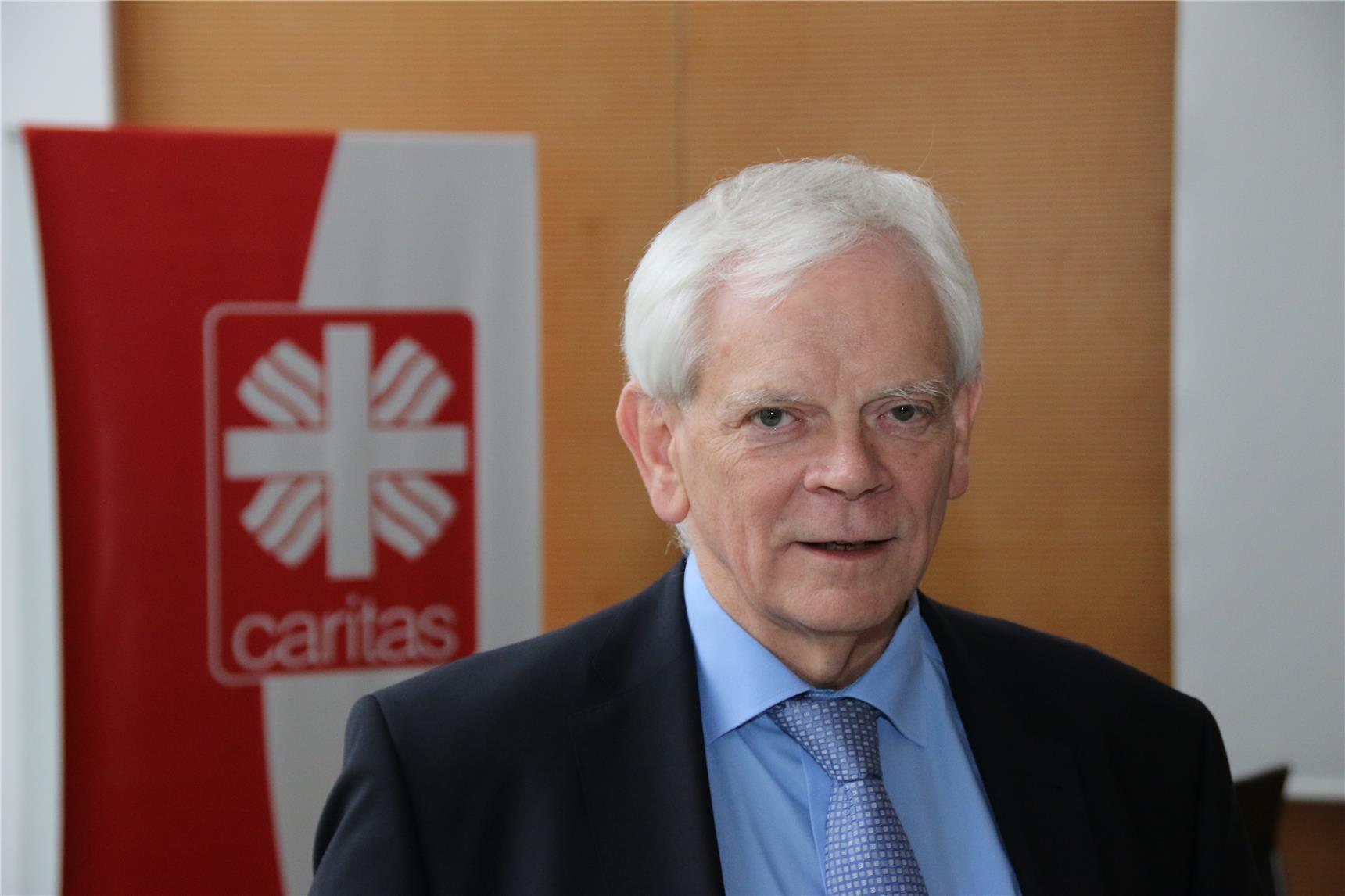 Domkapitular Josef Leenders, Vorsitzender des Caritasverbandes für die Diözese Münster