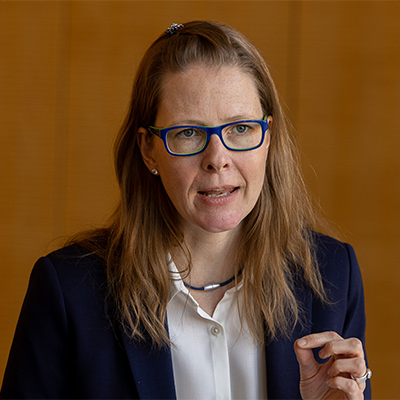 Pia Stapel, Vorstandsvorsitzende des Caritasverbandes für die Diözese Münster e. V.