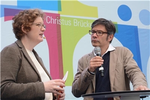 Katholikentag 2014, Donnerstag, Caritas-Bühne Katholikentag 2014, Donnerstag, Caritas-Bühne