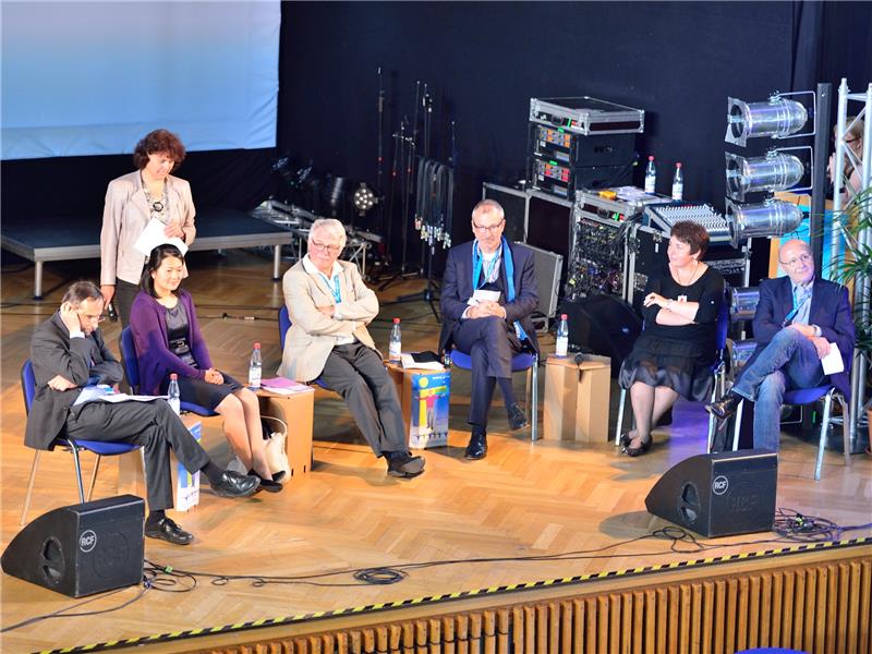 Katholikentag 2014, Caritas-Podiumsdiskussion Inklusion