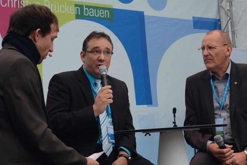 Am Donnerstag, 29. Mai beim Katholikentag auf der Caritas-Bühne und im Caritas-Dorf.