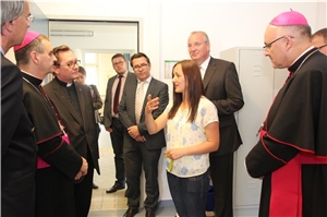 Klyuk mit Erzbischof Eterovic Klyuk mit Erzbischof Eterovic