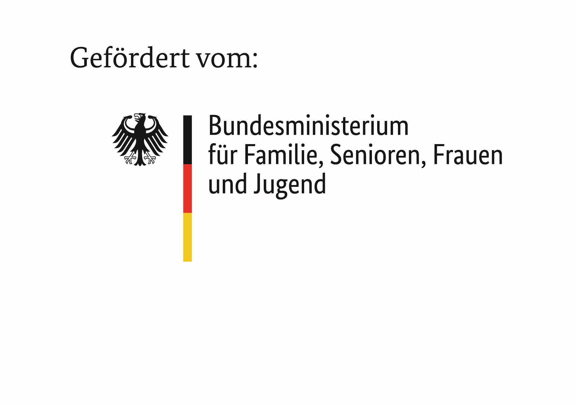 Logo Gefördert durch das Ministerium für
