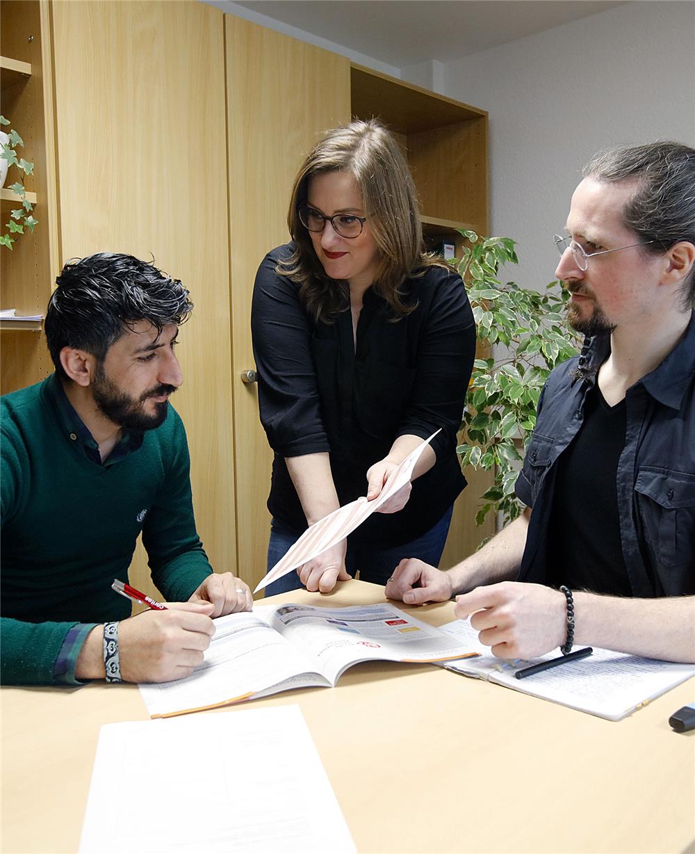 Beratung bei der Caritas in Offfenbach