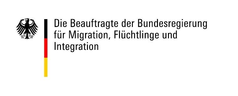 Logo der Bundesbeauftragen der Bundesregierung für Migration, Flüchtlinge und Integration