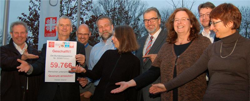 Fast 60.000 Menschen unterstützen die Bundestagspetition zur besseren Bezahlung der ambulanten Pflege