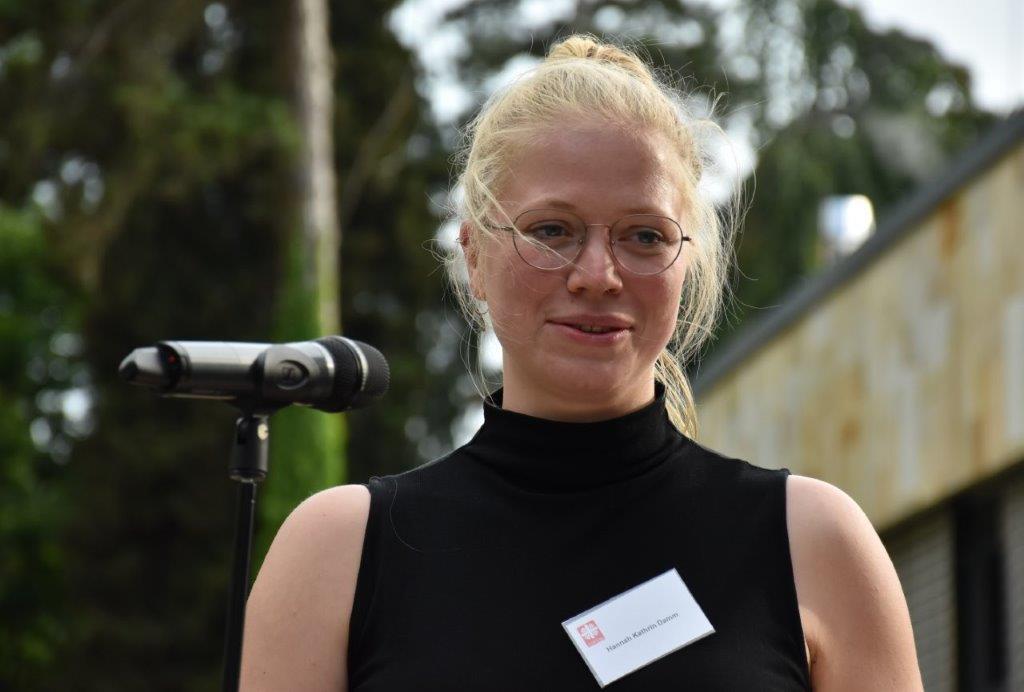 Die Preisträgerin des Gertrud-Luckner-Preises 2022, Hannah Damm