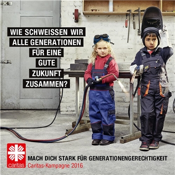 Caritas-Kampagne 2016 Plakat zur Caritas-Kampagne