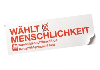 Wählt Menschlichkeit Wählt Menschlichkeit
