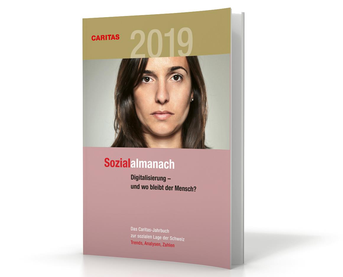 Cover des Sozialalmanachs der schweizer Caritas