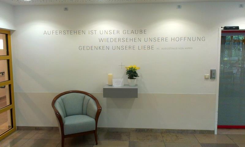 Erinnerungsort in Hospiz