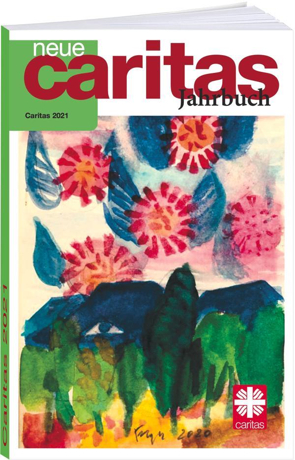 Buchcover mit bunter Illustration.