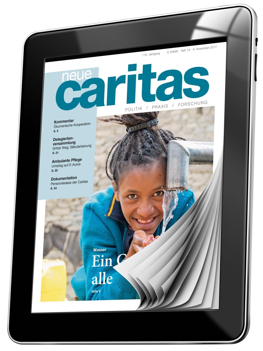 E-Paper der neuen caritas