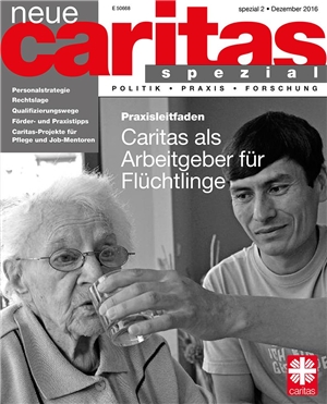 Cover nc spezial Caritas als Arbeitgeber für Flüchtlinge Cover nc spezial Caritas als Arbeitgeber für Flüchtlinge