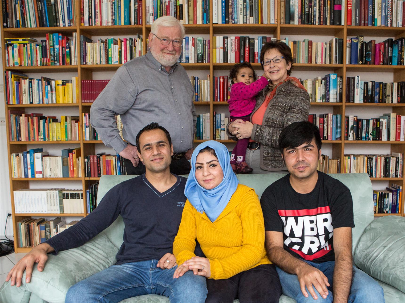 Familie Pollert und Familie Mohammadi