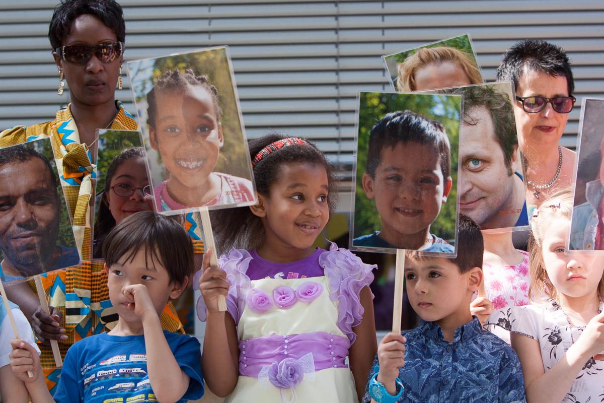 Die Kinder der Kita St. Robert 