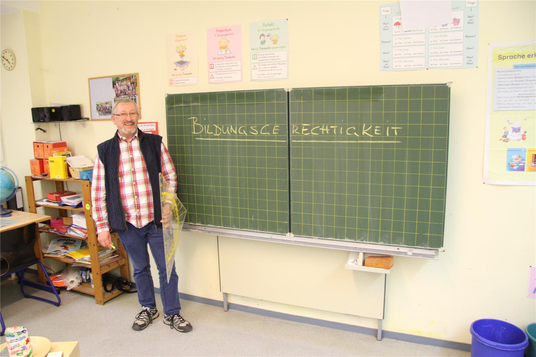 Schulleiter Josef Souvageol