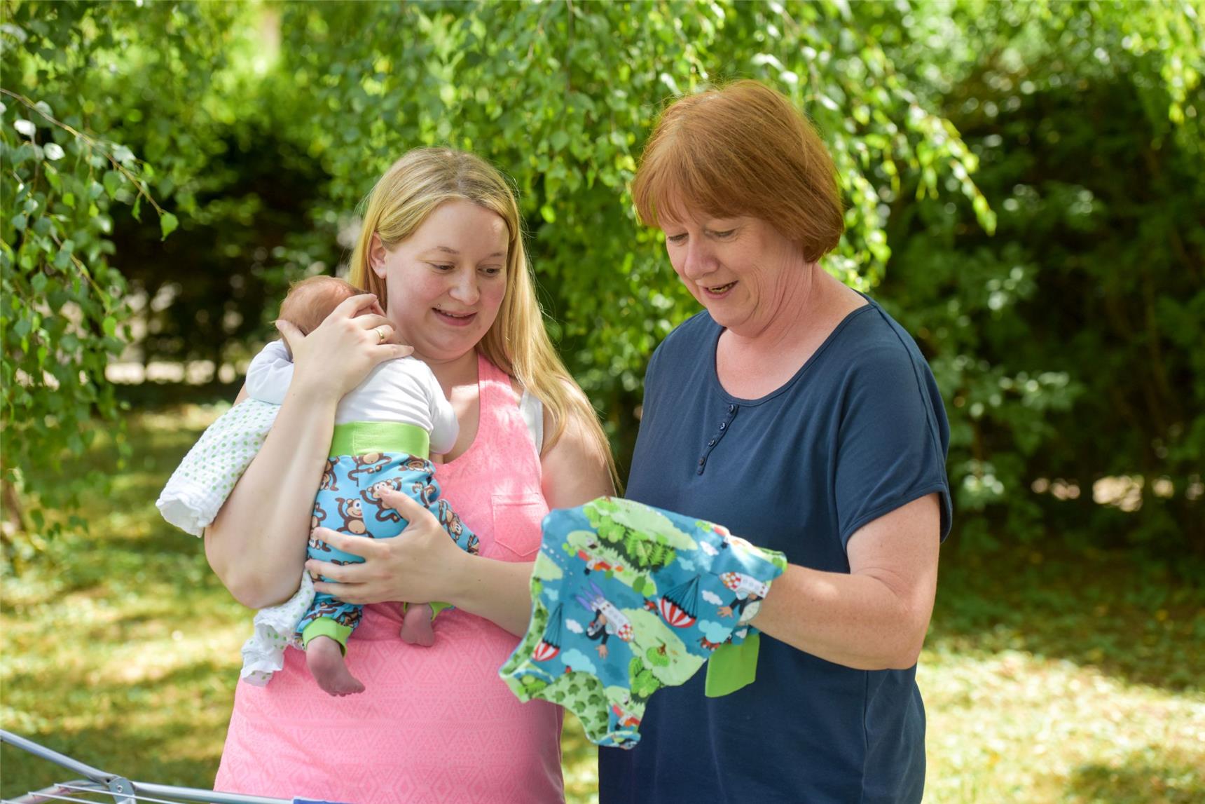 Gerade die ganz Kleinen wachsen innerhalb kurzer Zeit aus den Stramplern