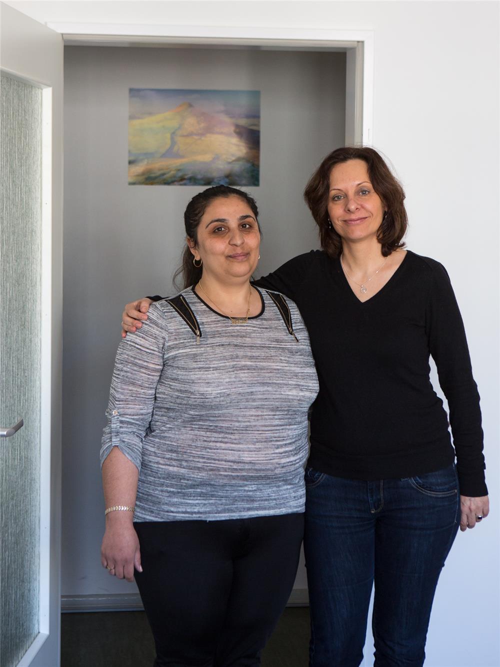 Annette Schymalla und Silviya Hristova