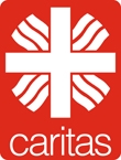 Caritaslogo Flammenkreuz der Caritas