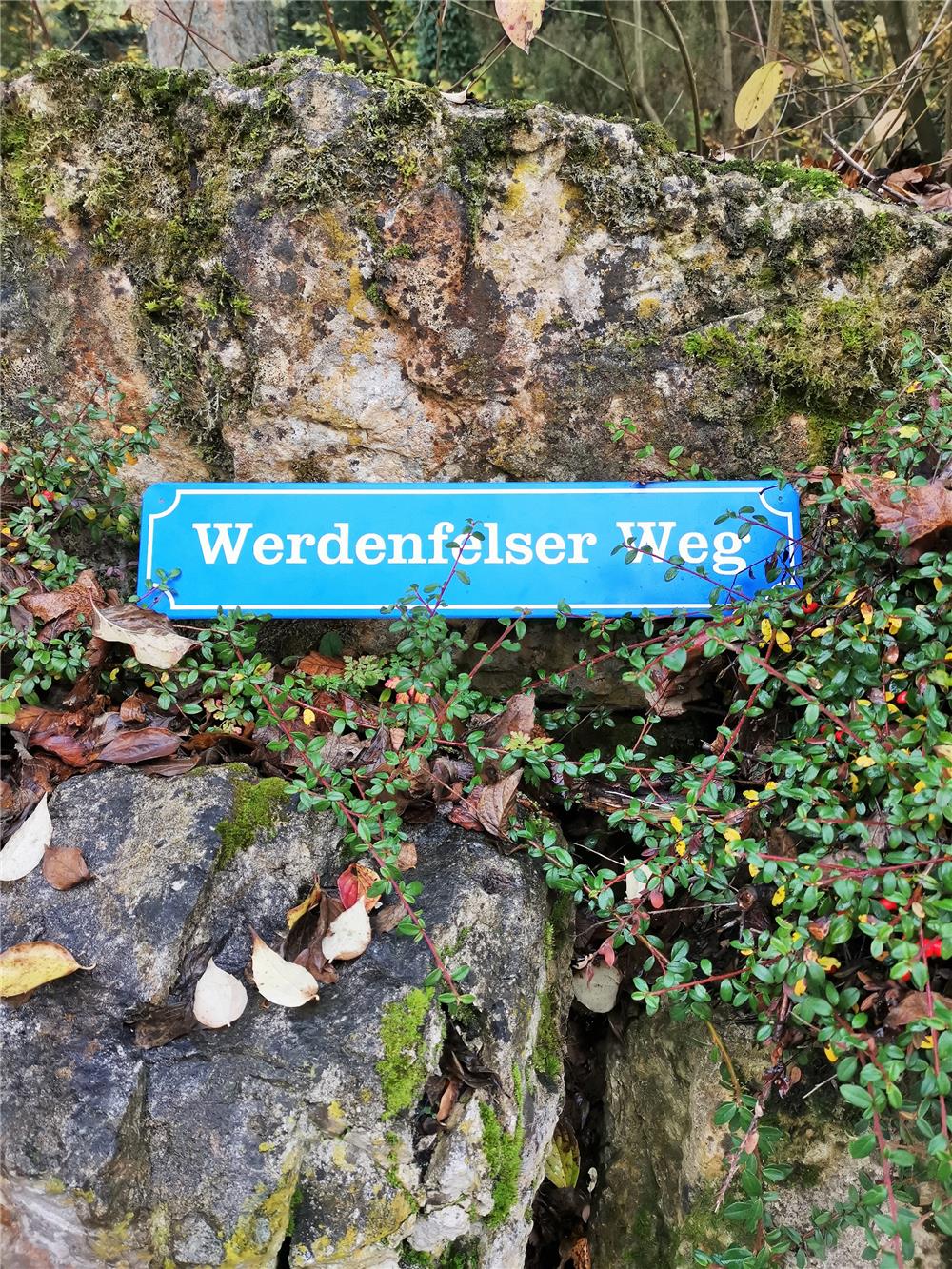 Schild Werdenfelser Weg