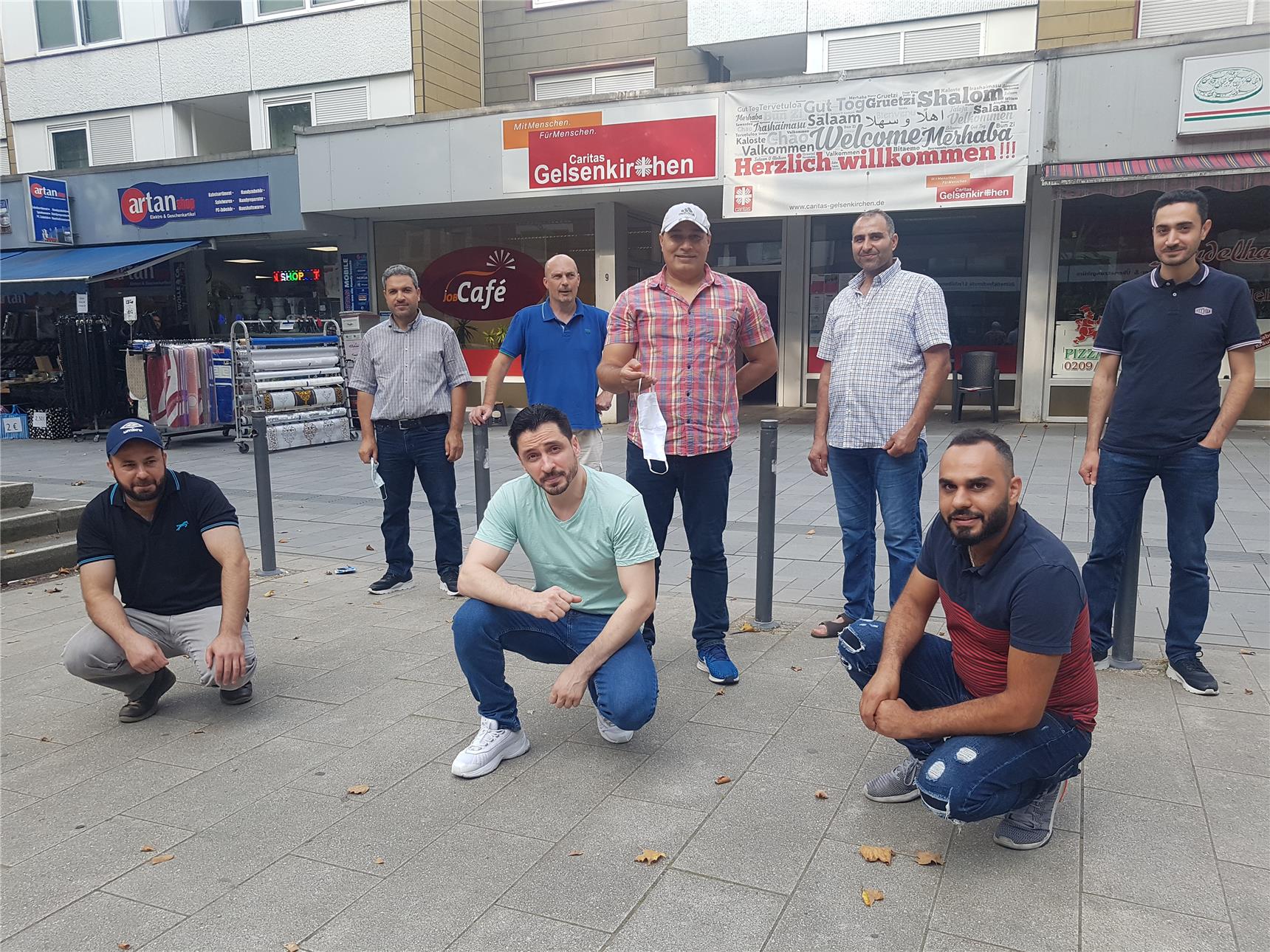 Corona: Engagement von Gefl�chteten