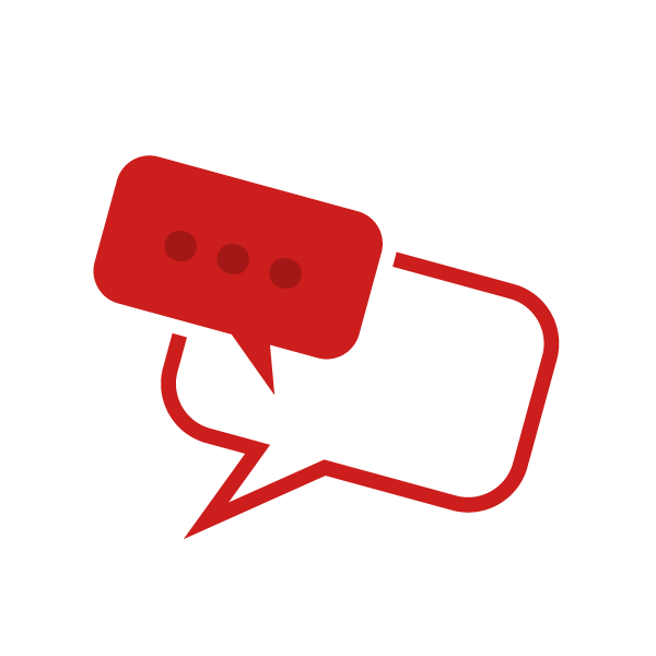 Symbol Online-Beratung im Chat