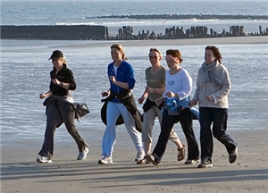 Joggende Frauen Joggende Frauen